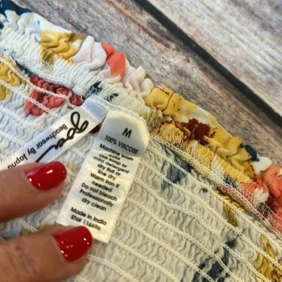 Goa Beachwear by Japna • Two Piece Tube Top and Pants Set • Sz M • NEW! - Picture 15 of 15